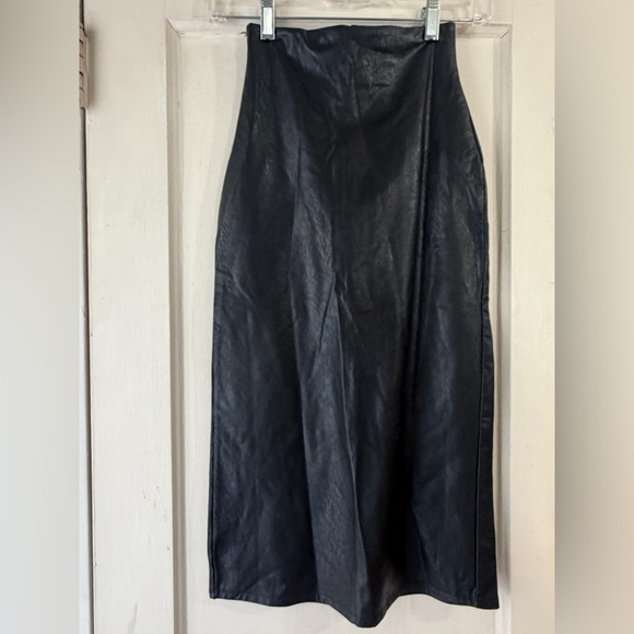 NWT Commando Faux Leather Midi Skirt S - Picture 12 of 14